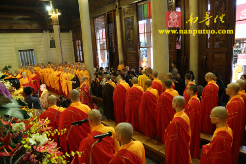 厦门南普陀寺隆重举行2015年水陆普渡大斋胜会(图73) 厦门南普陀寺隆重举行2015年水陆普渡大斋胜会(图73)
