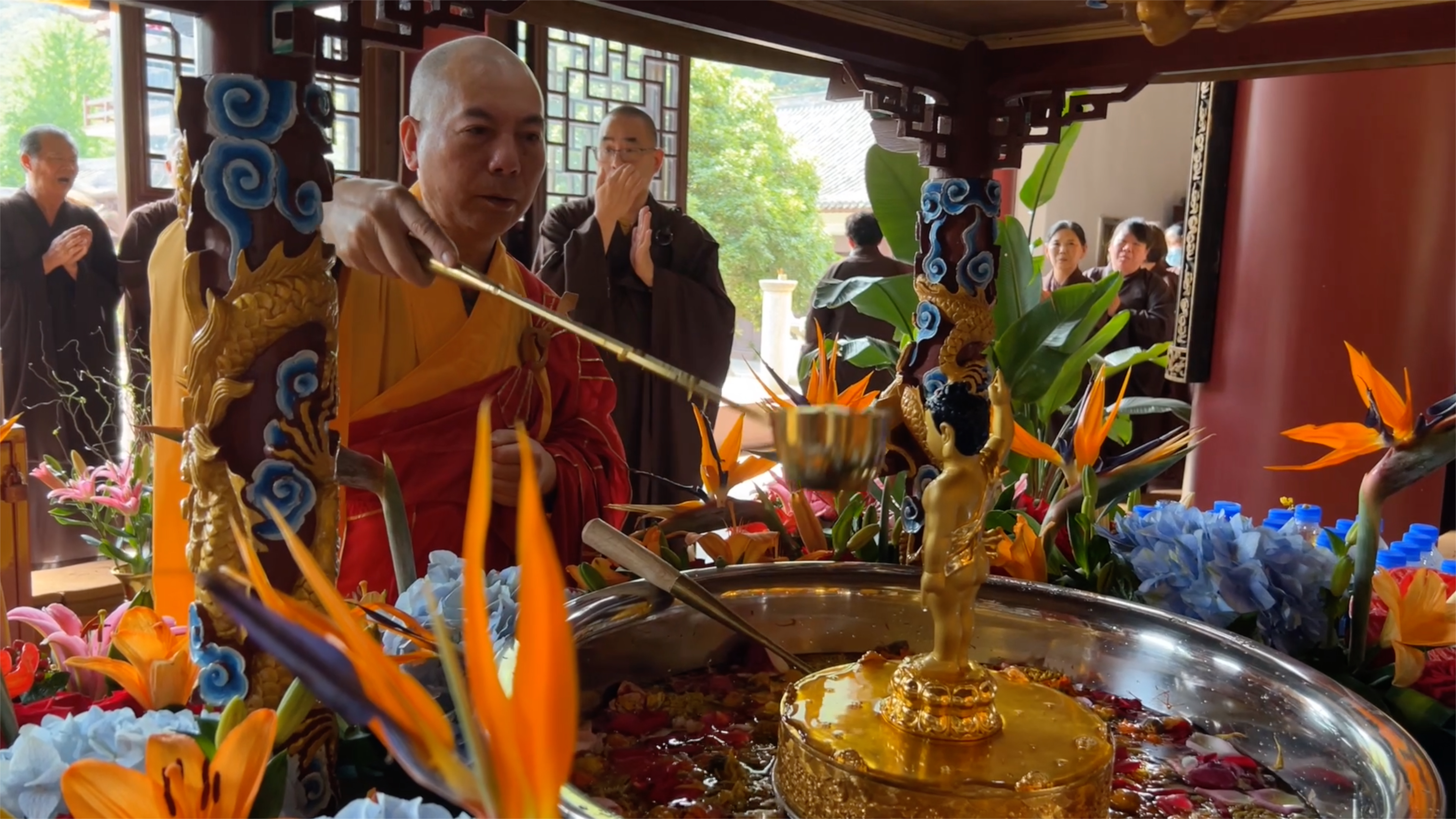 雁荡山能仁寺四月初八浴佛法会(图3)